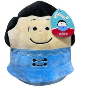 Peanuts Lucy Plush - 10" Blue & Black Squishmallow